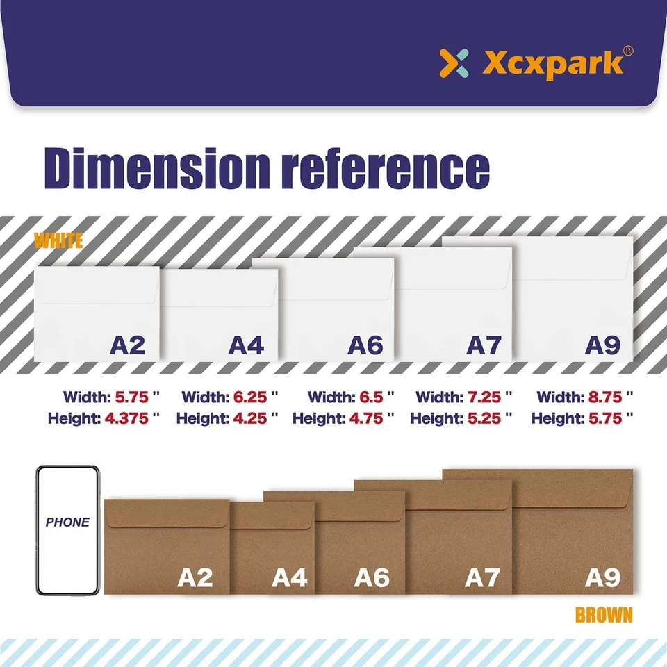 250 Qty Printable A9 Invitation Envelopes 5.75 X 8.75 Cards, Self Seal 120GSM Wh - Image 3 of 4