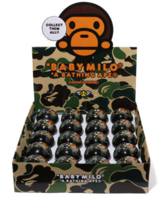BABY MILO FIGURE VOL.4 コンプリートシークレット付き BABY MILO CAPSULE FIGURE VOL.4 BOX | bape.com
