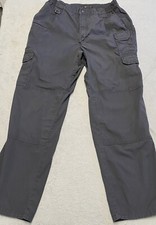5.11 Tactical Cargo Pants Mens 34x31 Grey Ripstop Utility Uniform