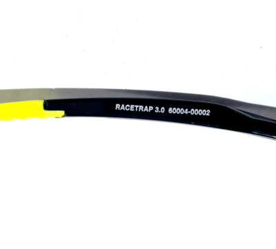 NEW 100% Percent RACETRAP 3.0 Gloss Black Shield Smoke Grey