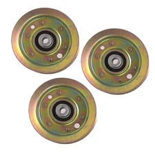 3-Pack Replacement Flat Idler Pulleys – Fits Toro TimeCutter Z4200/Z5000