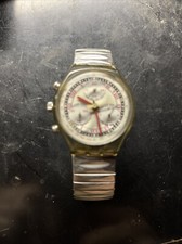 Reloj Swatch IRONY 1999 con caja original y papeles - Cara blanca suiza