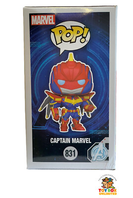 Funko Pop Avengers Captain Marvel 831 Marvel Pop! Figur Mech Strike