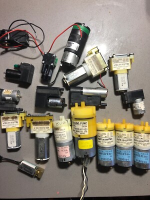 Lot Of Different Pumps, Rolling Pump, Oken Seiko, Maxon, Sensidyne, Rietschie