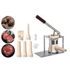 Machine à saucisses pour viande de bœuf, avec cadre en acier inoxydable,