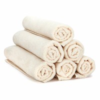 Frottee Handtuch - Welltouch Ecru | 6X GäStehandtuch 30 X 50 Cm