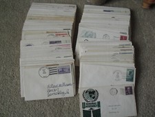 Lot of ~200 Vintage 1950s 60s Massachusetts State First Day Covers Envelopes FDC