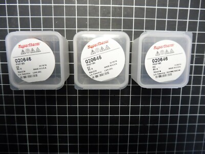 3 x HYPERTHERM Nozzle Düse; HT 020646; PAC180; 50 AMP; O2