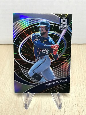 2021 - Panini - Spectra - Base - Hyper Parallel #'d /75 - Byron Buxton #67
