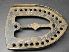 Cast Iron Footed Sad Iron Trivet 