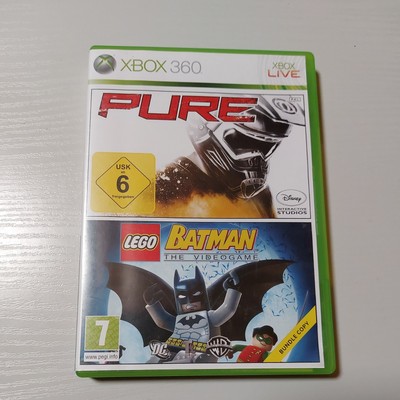 Pure & LEGO Batman: The Videogame I XBOX 360 I Discs sehr gut I OVP + Anleitung