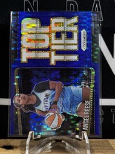 Panini 2025 Prizm WNBA Angel Reese #3 Top Tier Blue Pulsar / 199 Chicago Sky