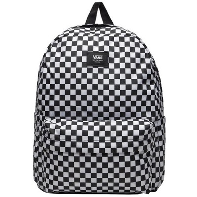 Rucksack Unisex, Vans Old Skool Check Backpack, Schwarz