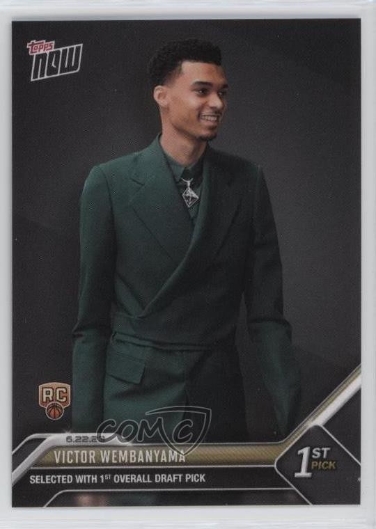 2023 Topps Now Draft Online Exclusive /72171 Victor Wembanyama #D-1 13i1