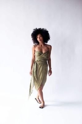 Vintage Skirt Romeo Gigli for Callaghan 1989 Convertible Wrap