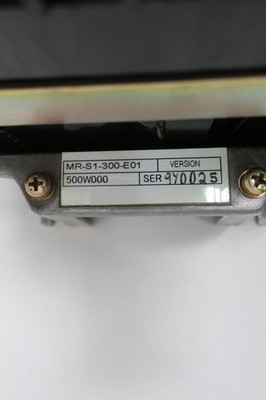 アンプ MITSUBISHI MR-S1-300-E01 SERVO DRIVE Mitsubishi MR-S1-300-E01 Servo Drive | eBay
