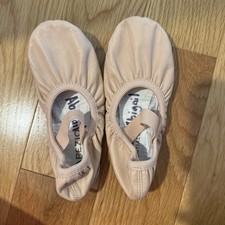 Capezio Pink Leather Full Sole Ballet Shoes Size 13M