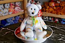 TY Beanie Baby - Cheery the Sunshine Bear | MWMT | Vintage | Rare