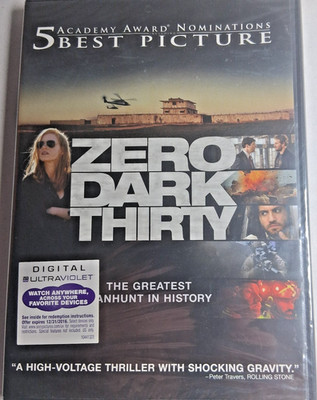 Zero Dark Thirty DVD 2012 Kathryn Bigelow Jessica Chastain Special Features