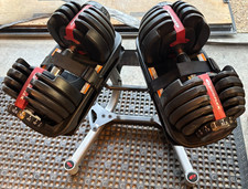 ⭐– BowFlex SelectTech 552 Dumbbells + Stand ⭐