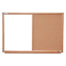 ABILITY ONE 7110-01-568-0404 Combination Bulletin Board,48" W x 36" H 35KR18