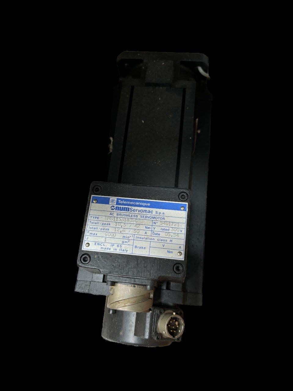 Moteur servomac AC brushless BMH11531835C Telemecanique pour automatisme