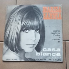 MARISA SANNIA-Casa Bianca/Vorrei Avere Tante Cose   7"  45 giri  ITALIA   1968