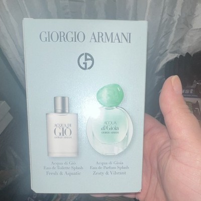 Giorgio Armani Acqua Di Gio Eau de Toilette & Gioia Eau de Parfum Splash