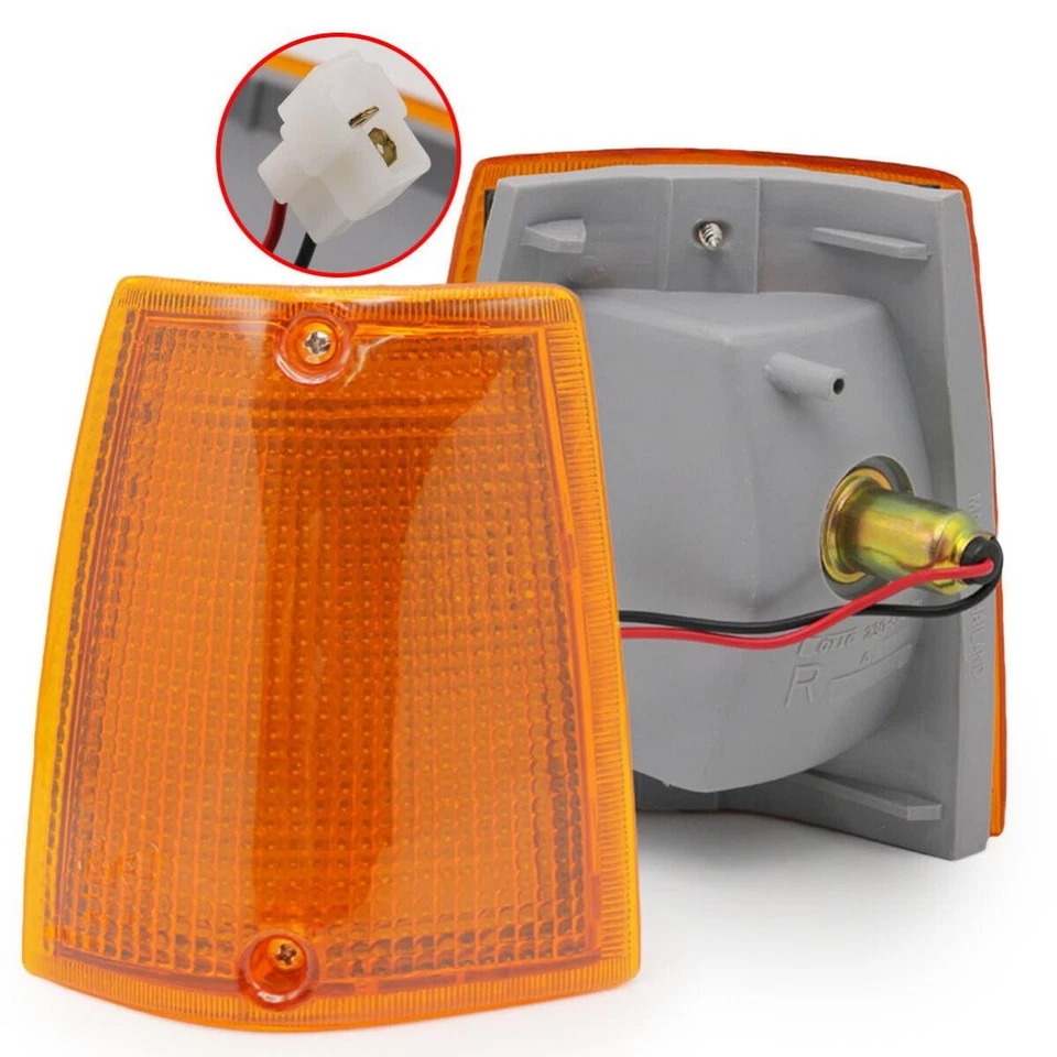 Par de luces de esquina delanteras naranja para Mazda Magnum B2000 B2200 B2500 1990-1998 Foto 4 de 4