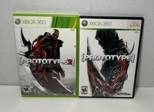 Prototype 1 & 2 Xbox 360 Lot Tested Prototype CIB Replacement Case••