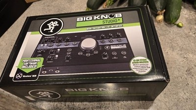 Free Ship Mackie Big Knob Studio + PLUS USB Audio Monitor Controller
