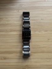 Rado DiaStar Scratchproof Ceramic and Gold Plated Lady's Watch without box.