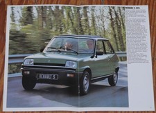 1980 Renault 5 R5 Prospekt brochure n 4 6 8 12 11 14 18 20 Twingo Clio