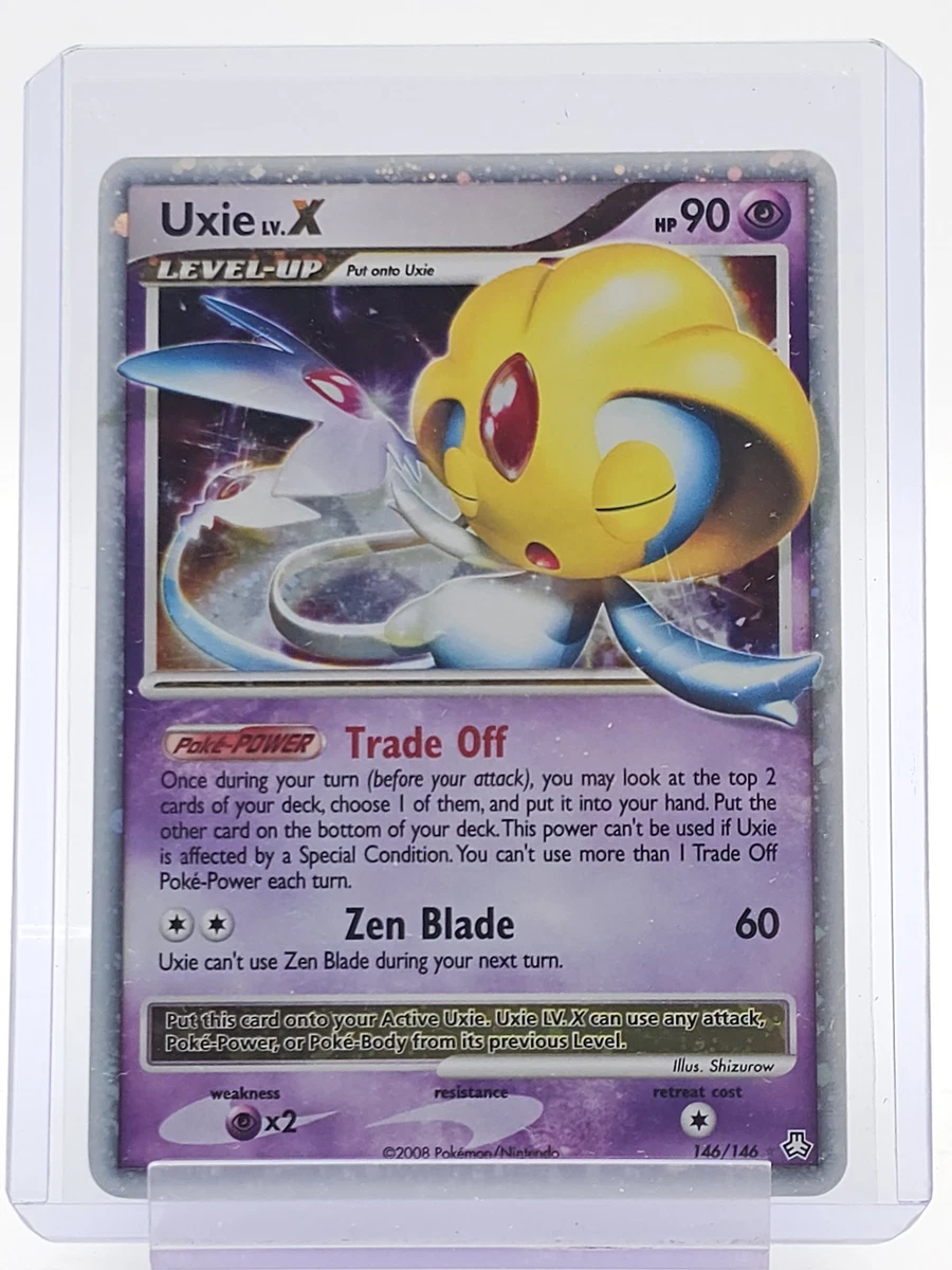 Uxie LV.X Pokémon TCG Cards for sale | eBay