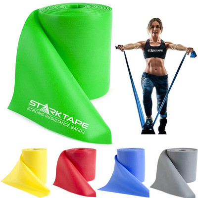 Starktape Resistance Bands 25 Yard Professional Bulk Latex Elastic Exercise