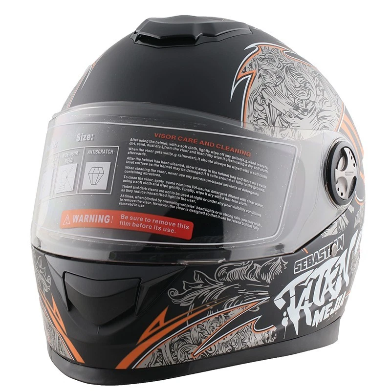 Integralhelm Helm Kinderhelm Motorradhelm Jethelm Crosshelm Mejia schwarz matt - Bild 2 von 4