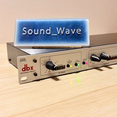 dbx 286S Microphone Preamp Processor Rack Mountable Audio Signal Enhancer Tested