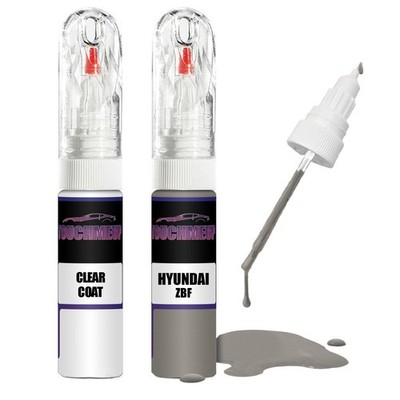 Lackstift für HYUNDAI BRONZE ZBF + Klarlack Pinsel Kratzer Fix Kit