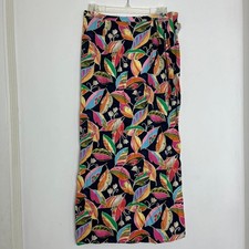 Talbots Petites Womens Corduroy Faux Wrap skirt 8P