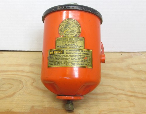 Fram 1949-1952 Hudson 8 Cyl Engine Motor Oil Filter Canister Vintage HA 302495 - Picture 2 of 10