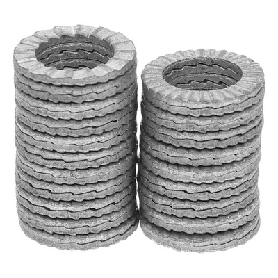 #ad 30 Pcs Wedge Locking Washer Washers for Screw Flat Bolts Assortment $15.52