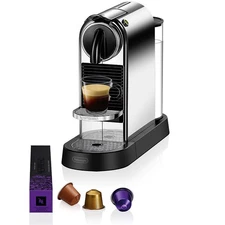 Nespresso CitiZ Espresso Machine by De'Longhi, Chrome