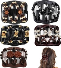 5 Pieces Stretchy Magic Hair b Adjustable Elastic b Hair