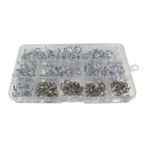 Edelstahl Doppel Drahtclips Komplettset 150 Stück verfügbar - Bild 12 von 12