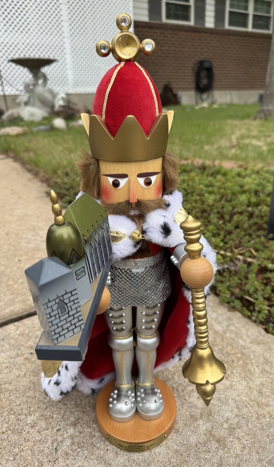 Steinbach Nutcracker Charlemagne Holy Roman Emperor LE SIGNED 20.5”
Opens in a new window or tab