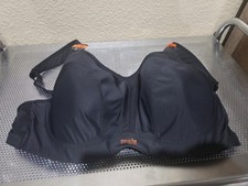 Panache Sport Black Sports Bra Underwired Women's 38DD NEW