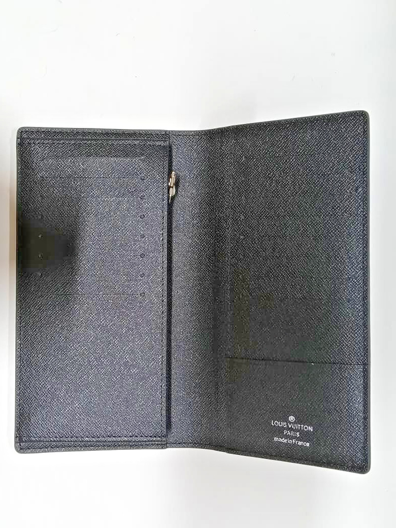 Louis Vuitton Monogram Eclipse Brazza Canvas Long… - image 8