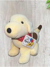 Vtg Eden Spot The Puppy Dog Plush Stuffed Animal Toy Red Bandana W Tags