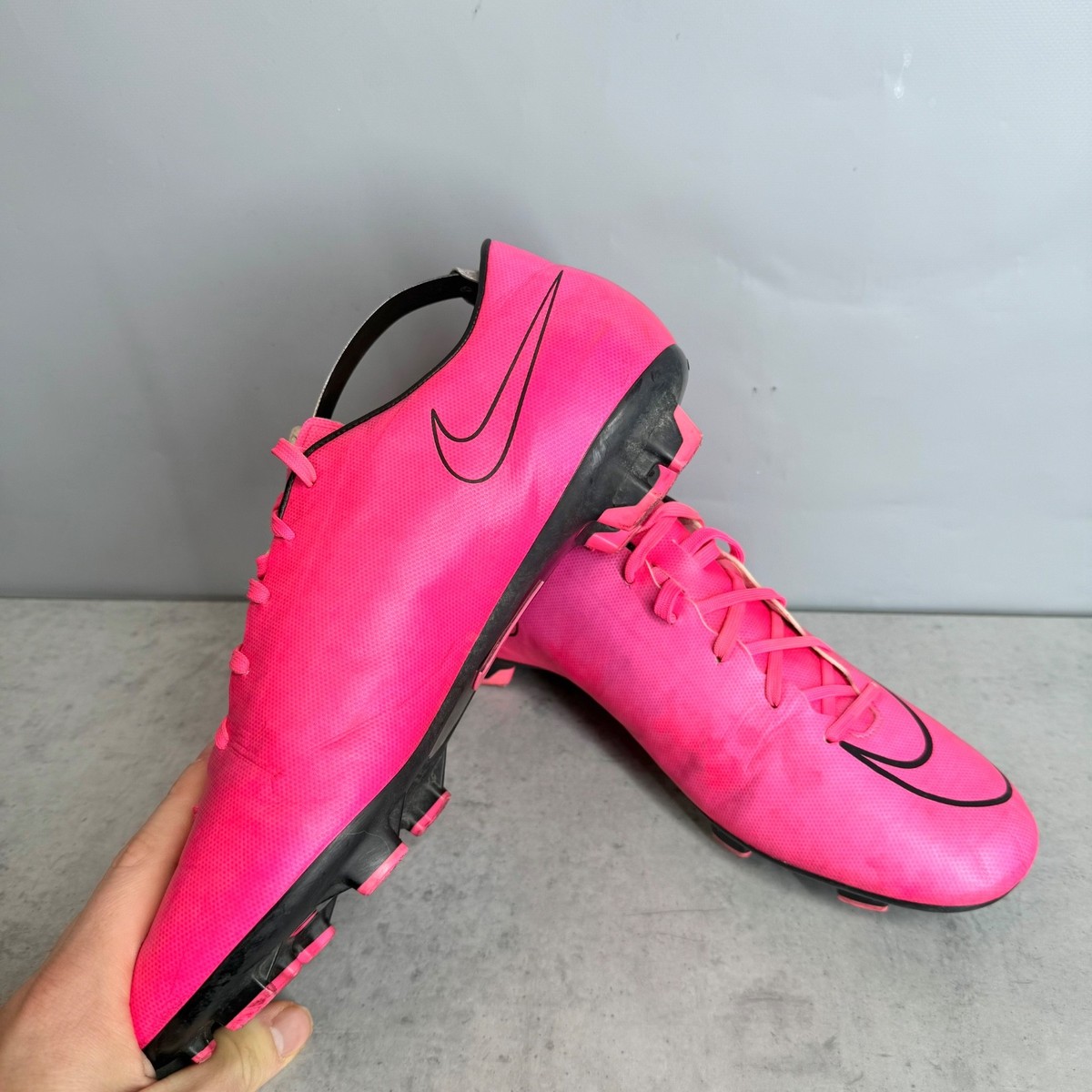 NIKE MERCURIAL VICTORY V FG HYPER PINK MENS SOCCER CLEATS SIZE