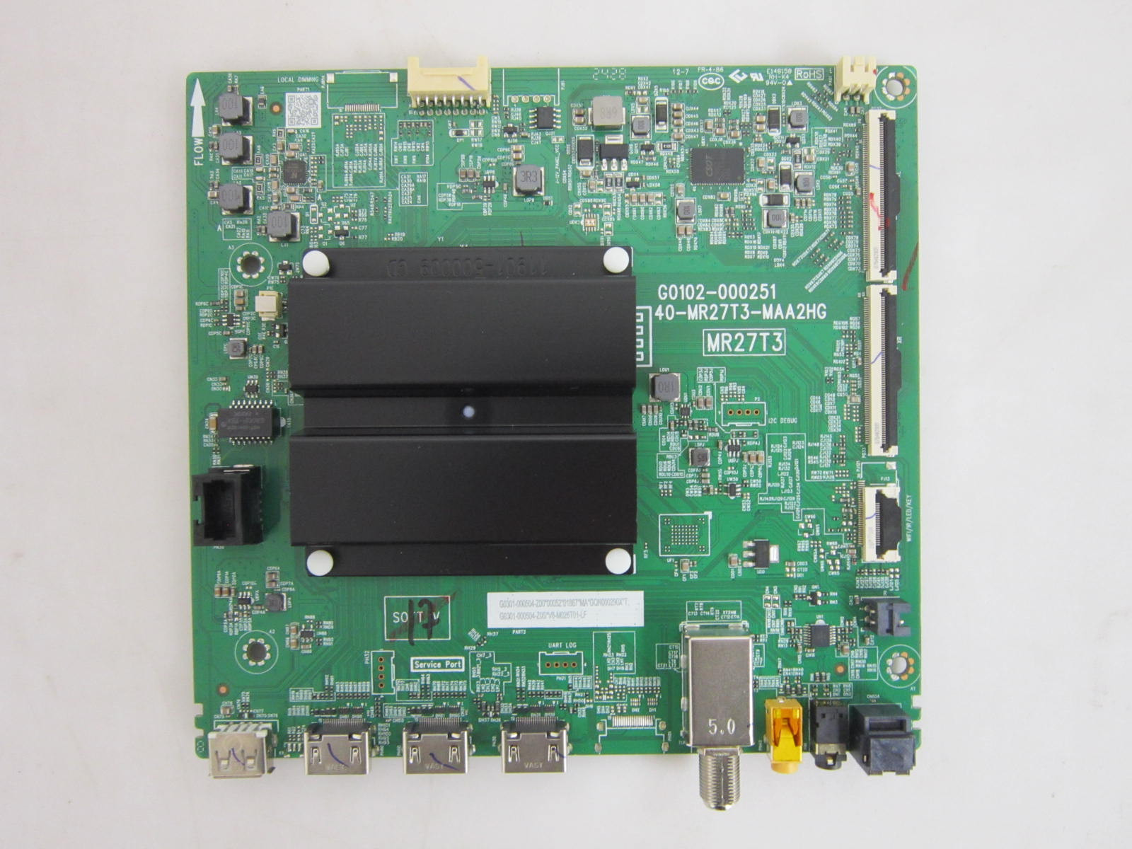 TCL 55F35 Main Board G0301-000504 (40-MR27T3-MAA2HG) | eBay